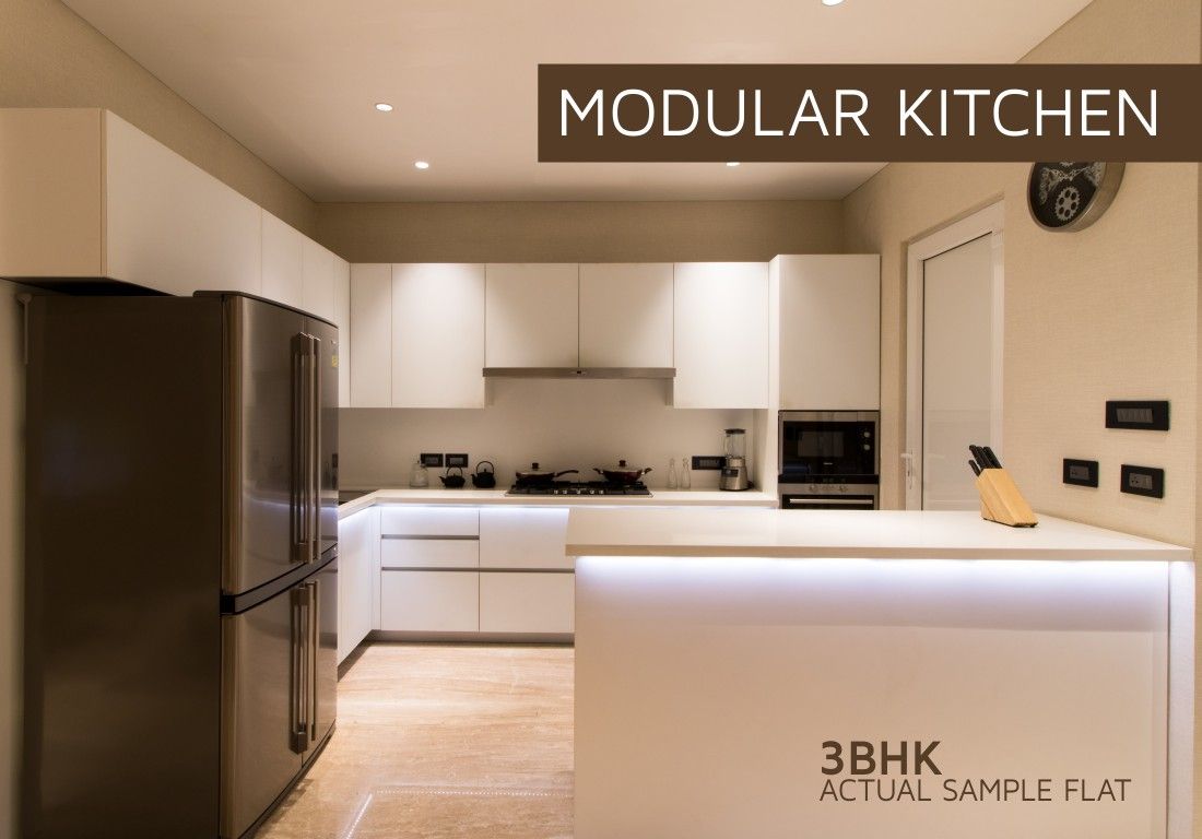 Modular Kitchen - 3 BHK | Vera Gold Mark, Zirakpur