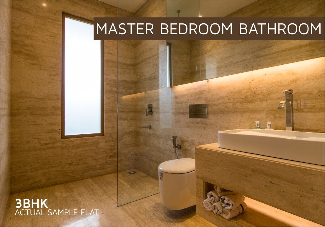 Master Bedroom Bathroom - 3 BHK | Vera Gold Mark, Zirakpur